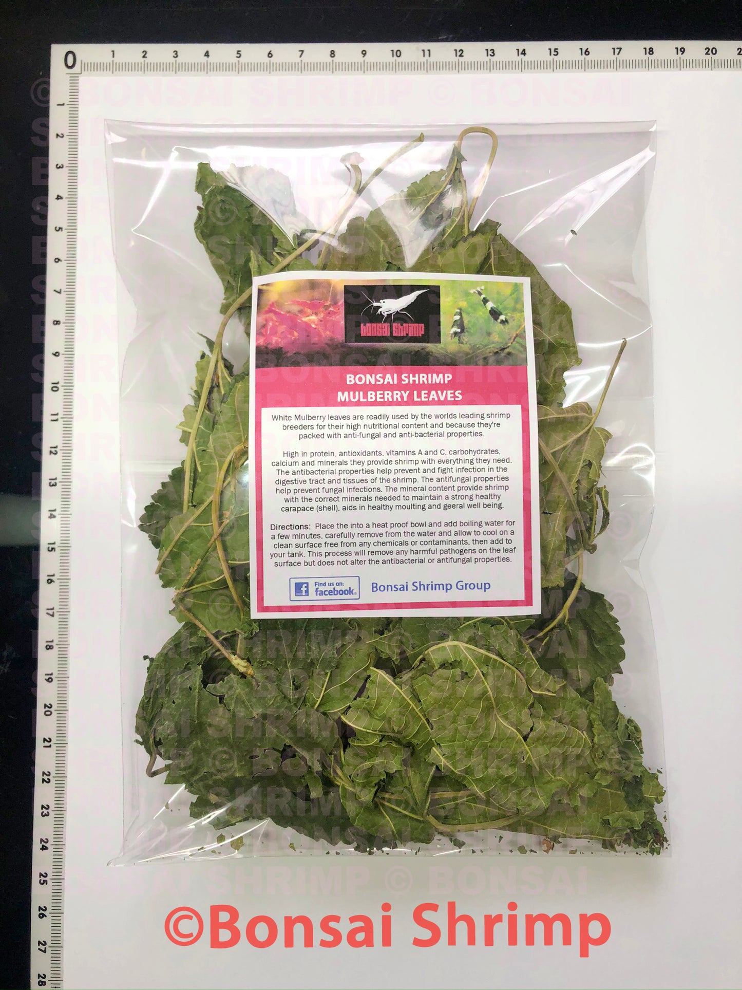 Shrimp Food - Dried Mulberry Leaves