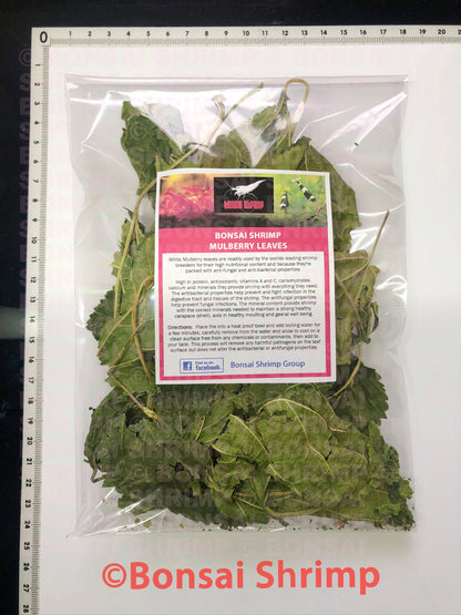 Shrimp Food - Dried Mulberry Leaves